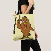 Henery Hawk Schreeuwt Tote Bag (Dichtbij)