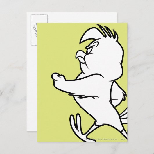 Henery Hawk Walking Briefkaart (Voorkant / Achterkant)