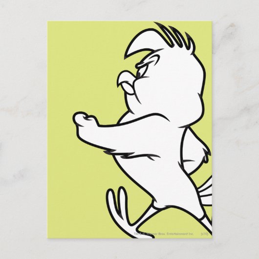 Henery Hawk Walking Briefkaart (Voorkant)