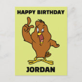 Henery Hawk Yelling Briefkaart (Voorkant)