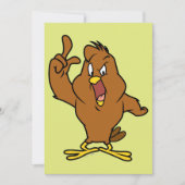 Henery Hawk Yelling Kaart (Voorkant)