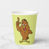 Henery Hawk Yelling Papieren Bekers (Achterkant)