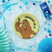 Henery Hawk Yelling Papieren Bordje (Feest)