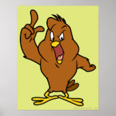 Henery Hawk Yelling Poster (Voorkant)