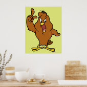 Henery Hawk Yelling Poster (Keuken)