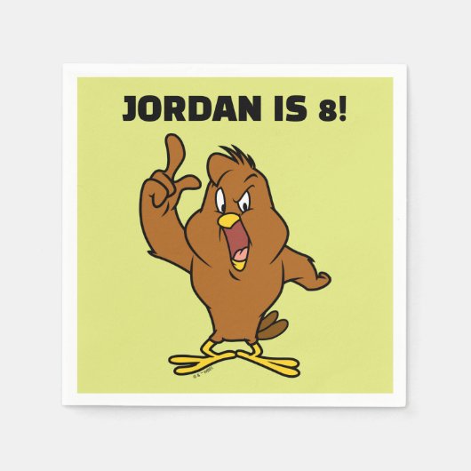 Henery Hawk Yelling Servet (Voorkant)