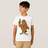 Henery Hawk Yelling T-shirt (Voorkant volledig)
