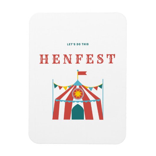 HenFEST Magnet Magneet (Verticaal)