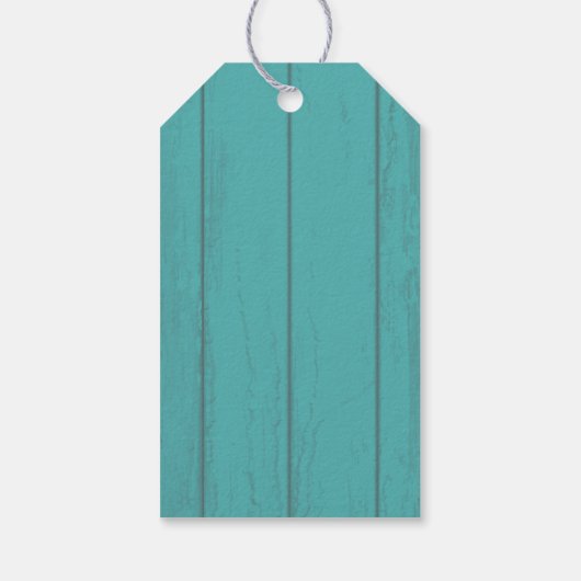 Hengel Enthousiast Visvangst Baby Shower Feest Fav Cadeaulabel (Achterkant)