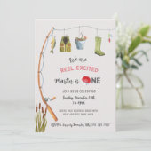 Hengel Uitnodiging Eerste Verjaardag Uitnodiging (Staand voorkant)