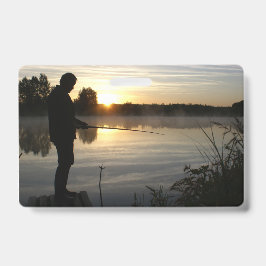 Hengelaar ochtend badge