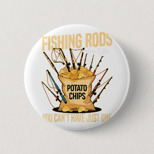 Hengels om te werpen en te vangen zijn als chips ronde button 5,7 cm