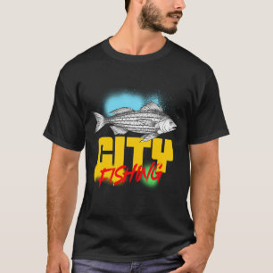 Hengelvrouwen Vangen Vissen Grappige Vissen T-shirt