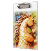 hengst en pony klembord (Links)
