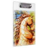 hengst en pony klembord (Rechts)