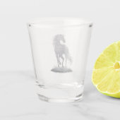 Hengst shotglas shot glas (Achterkant)