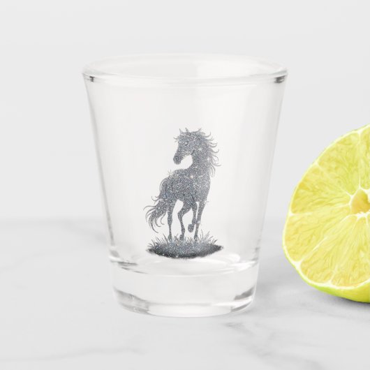 Hengst shotglas shot glas (Voorkant)
