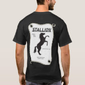 Hengst T-shirt (Achterkant)