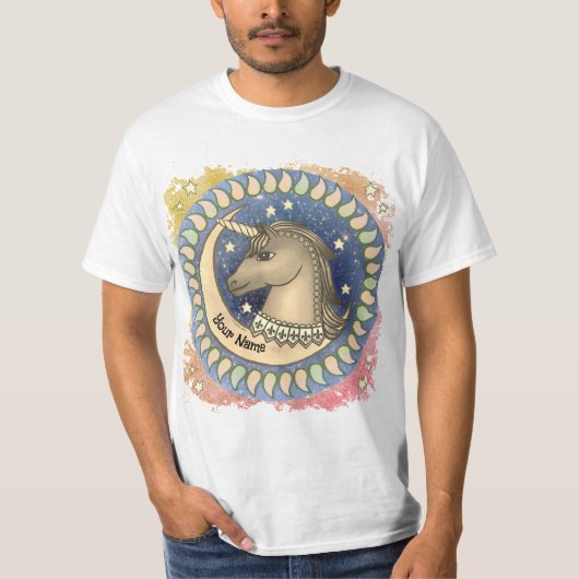 Hengst Unicorn T-shirt (Voorkant)