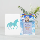 hengst van pony van paarden, mosterang silhouette kaart (Staand voorkant)