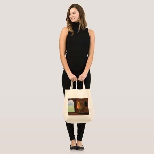 Henhouse Uitzicht Tote Bag (Voorkant (model))