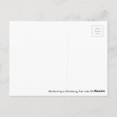 Henkersteg in Nürnberg Briefkaart (Achterkant)