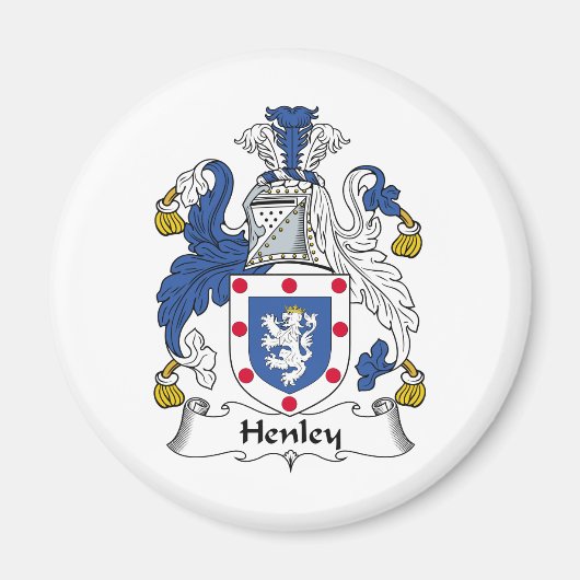 Henley Family Crest Magneet (Voorkant)