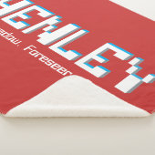 Henley jongens naam en betekenis pixels tekst game sherpa deken (3/4)