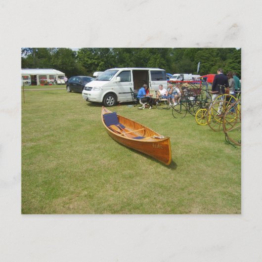 Henley on Thames, Classic canoe Briefkaart (Voorkant)