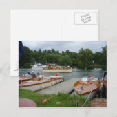 Henley on Thames, Classic Motorboten Briefkaart (Voorkant / Achterkant)