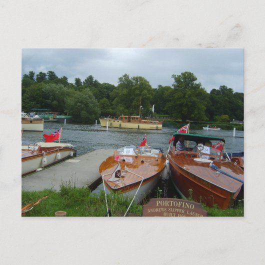Henley on Thames, Classic Motorships 1 Briefkaart (Voorkant)