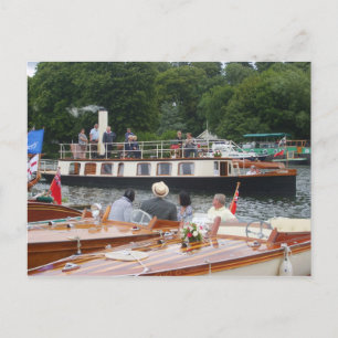 Henley on Thames, Classic stoomjacht Briefkaart