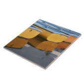 Henley-on-Thames rijboten op de rivier de Thames, Tegeltje (Zijkant)