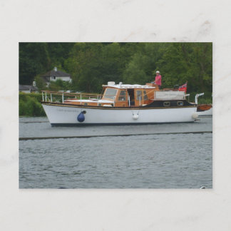 Henley op Thames, Klassieke motorboot op de Theems Briefkaart