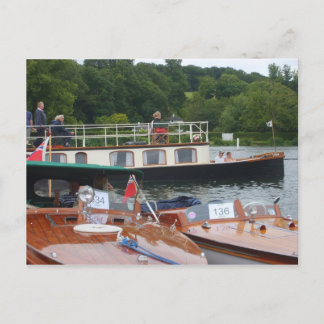 Henley op Thames, traditionele boot Briefkaart