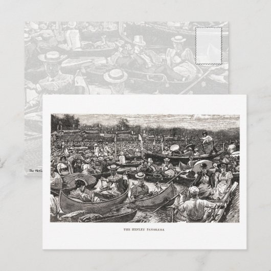 Henley Panorama Briefkaart (Voorkant / Achterkant)