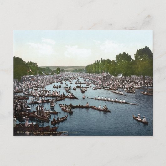 Henley Regatta c.1895 Briefkaart (Voorkant)