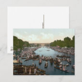 Henley Regatta, Henley-on-Thames, c.1895 Briefkaart (Voorkant / Achterkant)