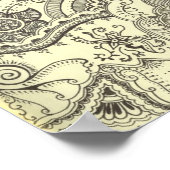 Henna Art Canvas Print (Hoek)