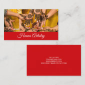 Henna Artistry Visitekaartje (Voorkant / Achterkant)