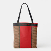 "Henna" Bag-ontwerp Tote Bag (Achterkant)