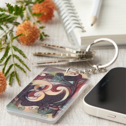 henna cadeau sleutelhanger (Voorkant Rechts)