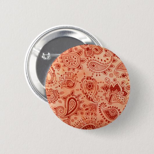 Henna Design Button (Voorkant /achterkant)