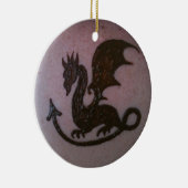 Henna Dragon Ornament (Rechts)