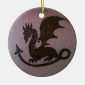 Henna Dragon Ornament (Voorkant)