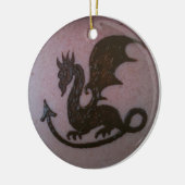 Henna Dragon Ornament (Links)