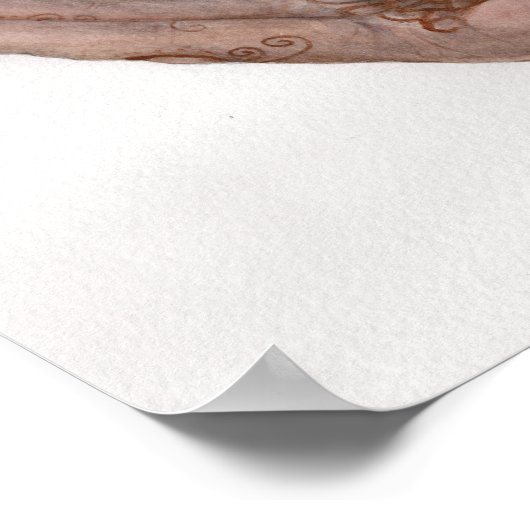 Henna Hand Art Print Mehndi Ready to Lijst Miranda (Hoek)