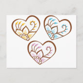 Henna Hearts Briefkaart (Voorkant)