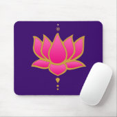 Henna Lotus Pink Muismat (Met muis)