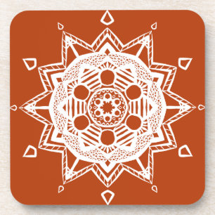 Henna Mandala Drankjes Onderzetter